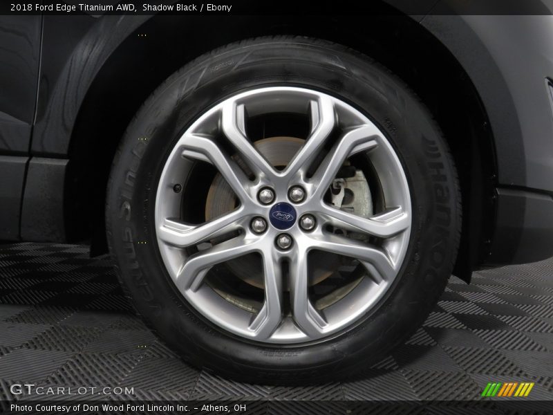 Shadow Black / Ebony 2018 Ford Edge Titanium AWD