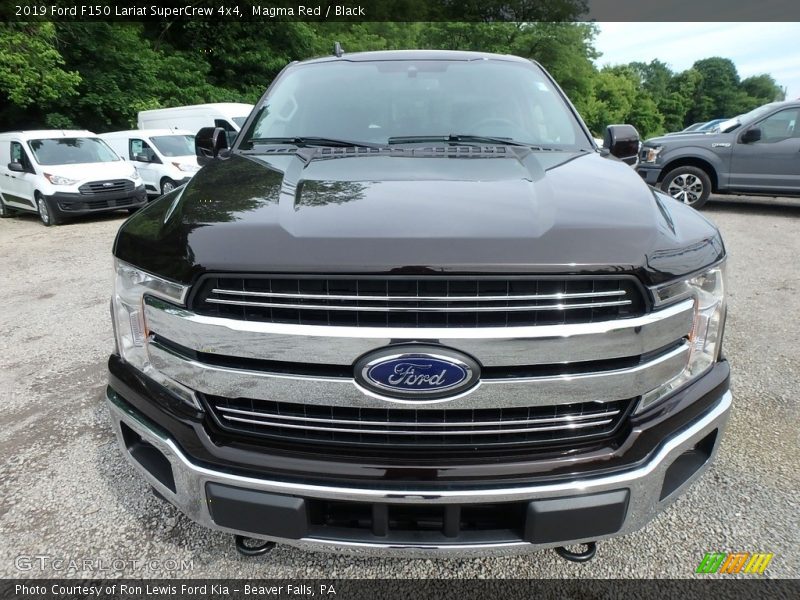 Magma Red / Black 2019 Ford F150 Lariat SuperCrew 4x4