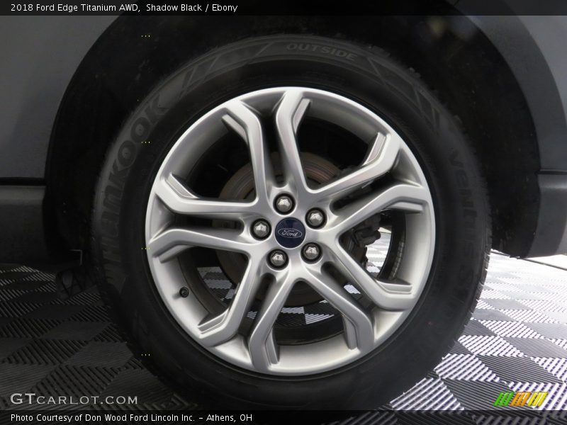 Shadow Black / Ebony 2018 Ford Edge Titanium AWD