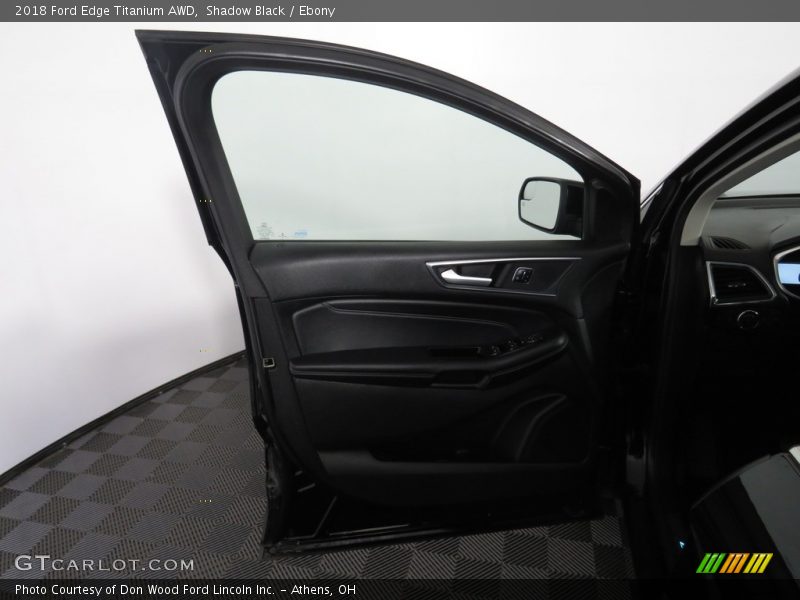 Shadow Black / Ebony 2018 Ford Edge Titanium AWD