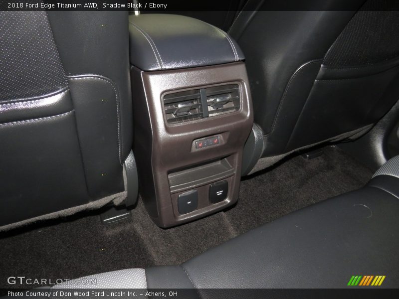 Shadow Black / Ebony 2018 Ford Edge Titanium AWD