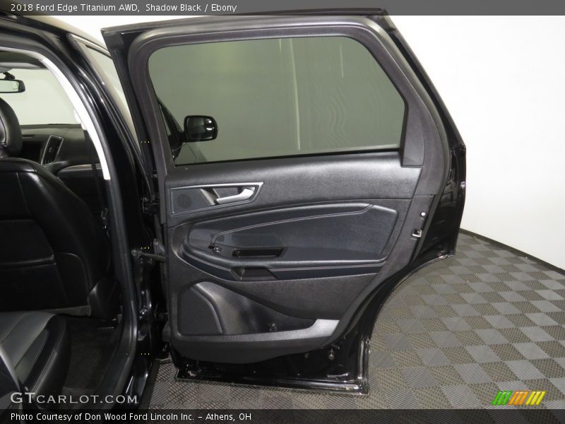 Shadow Black / Ebony 2018 Ford Edge Titanium AWD