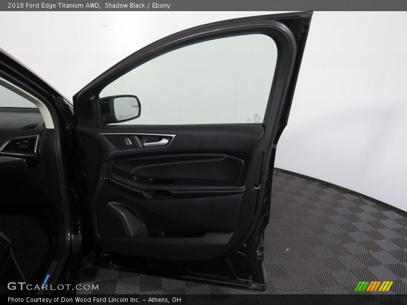 Shadow Black / Ebony 2018 Ford Edge Titanium AWD