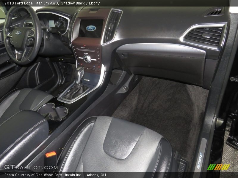 Shadow Black / Ebony 2018 Ford Edge Titanium AWD
