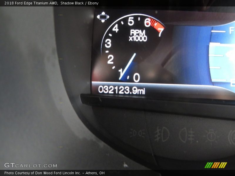 Shadow Black / Ebony 2018 Ford Edge Titanium AWD