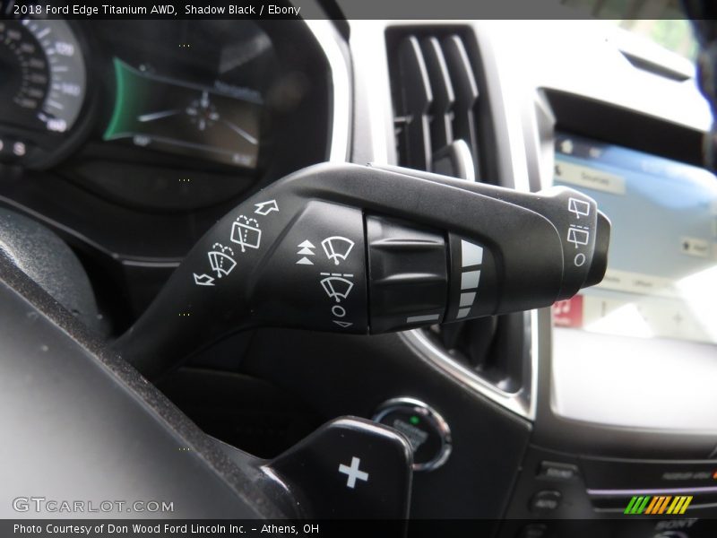 Shadow Black / Ebony 2018 Ford Edge Titanium AWD