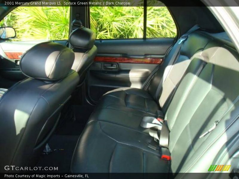 Spruce Green Metallic / Dark Charcoal 2001 Mercury Grand Marquis LS