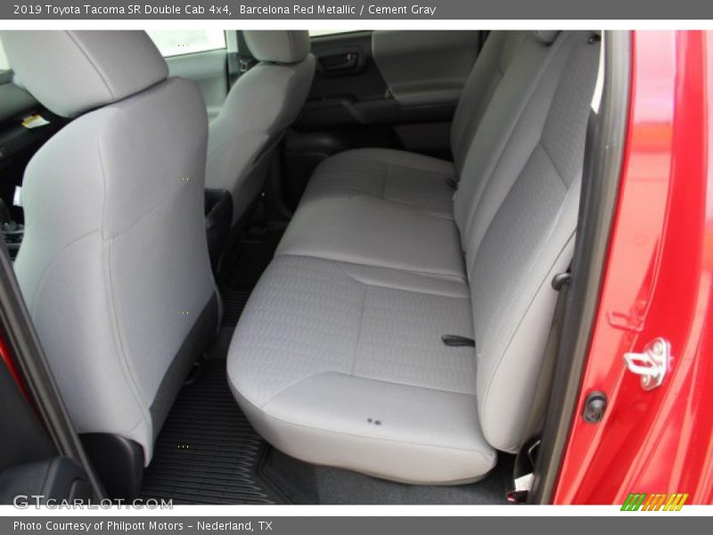 Barcelona Red Metallic / Cement Gray 2019 Toyota Tacoma SR Double Cab 4x4