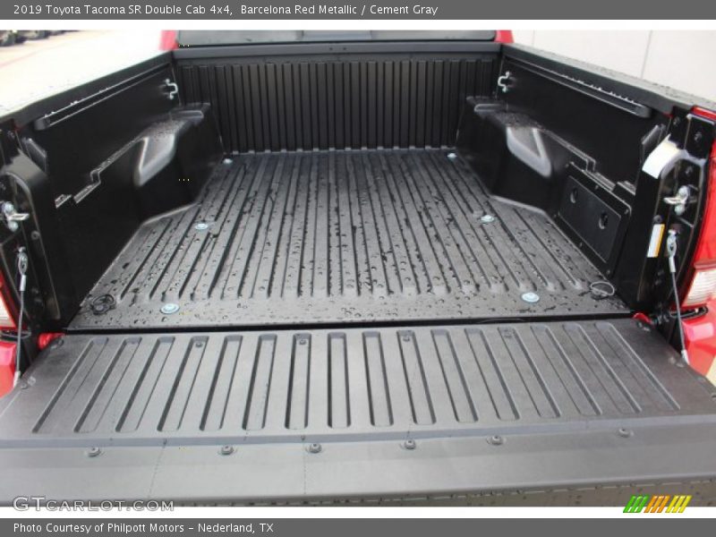 Barcelona Red Metallic / Cement Gray 2019 Toyota Tacoma SR Double Cab 4x4