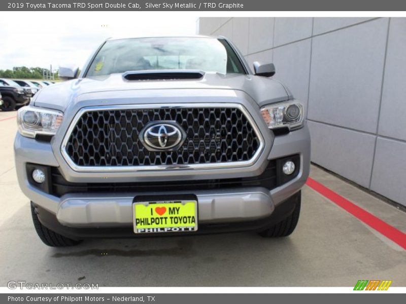 Silver Sky Metallic / TRD Graphite 2019 Toyota Tacoma TRD Sport Double Cab