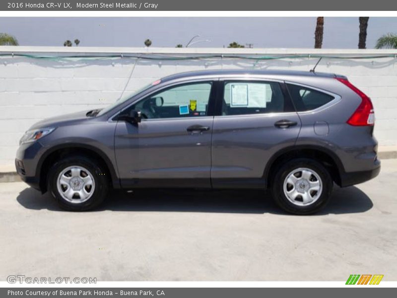 Modern Steel Metallic / Gray 2016 Honda CR-V LX