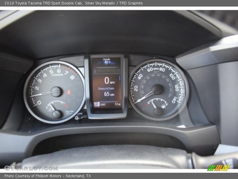 Silver Sky Metallic / TRD Graphite 2019 Toyota Tacoma TRD Sport Double Cab