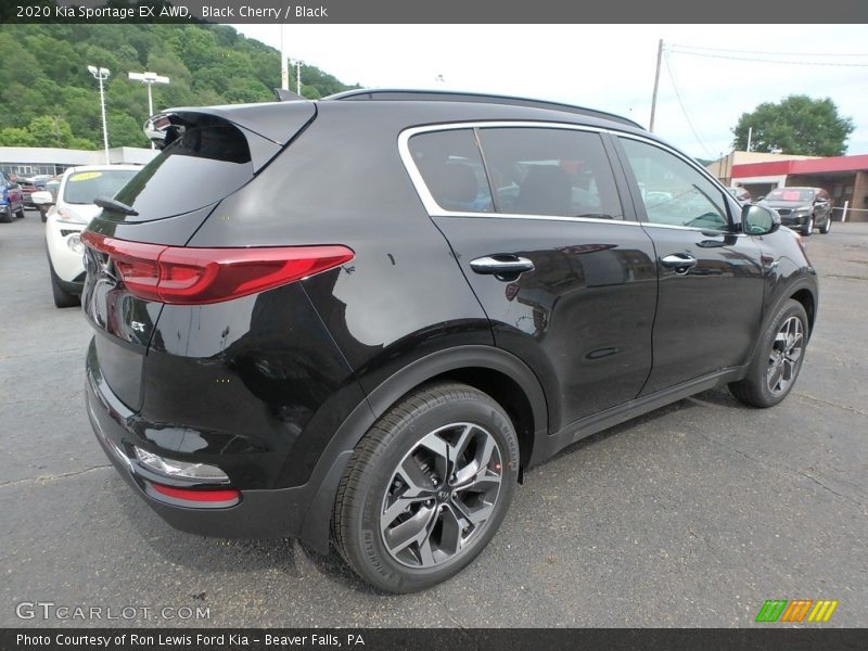 Black Cherry / Black 2020 Kia Sportage EX AWD