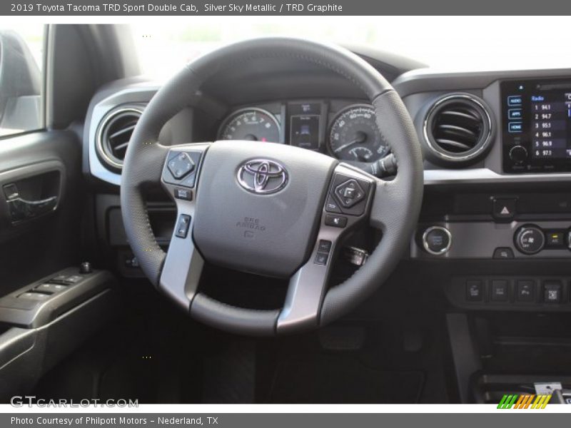 Silver Sky Metallic / TRD Graphite 2019 Toyota Tacoma TRD Sport Double Cab