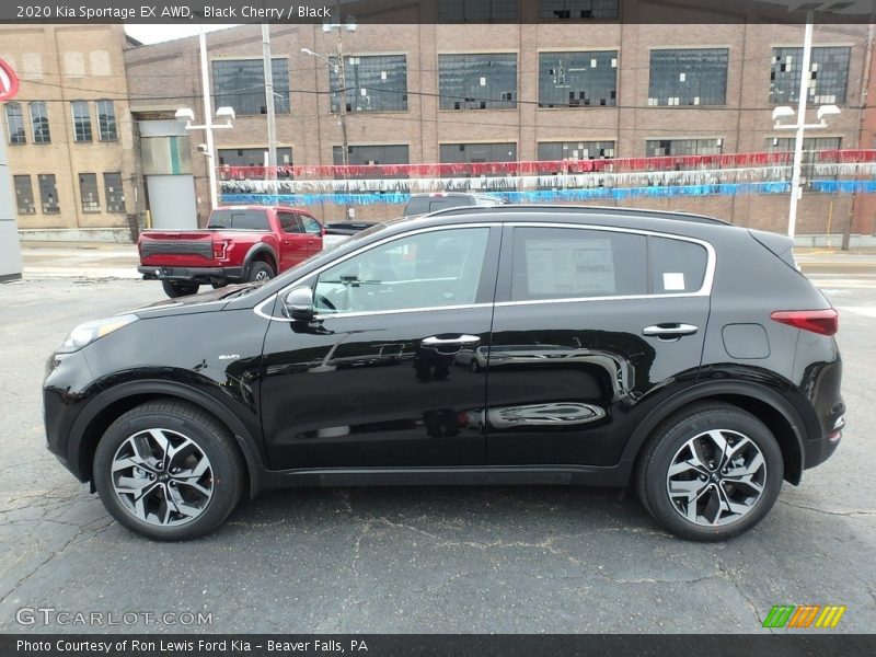  2020 Sportage EX AWD Black Cherry