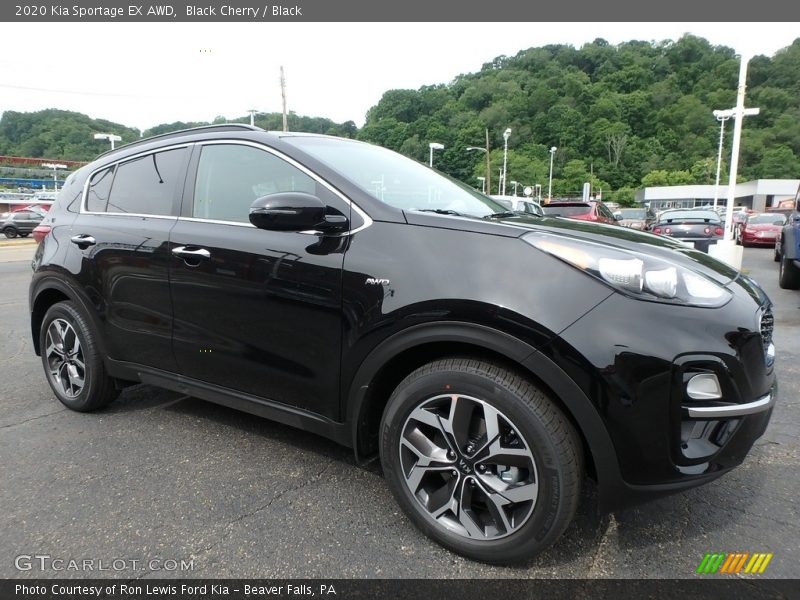  2020 Sportage EX AWD Black Cherry