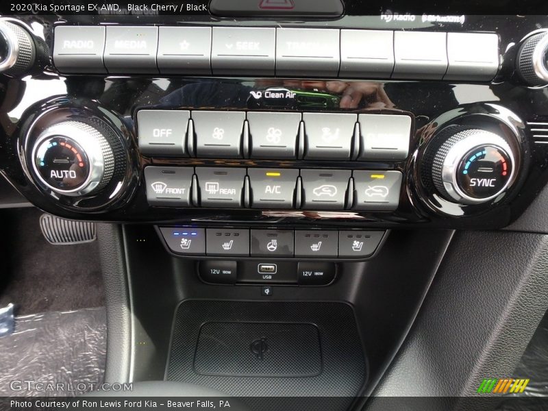 Black Cherry / Black 2020 Kia Sportage EX AWD