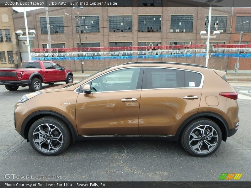  2020 Sportage SX Turbo AWD Burnished Copper