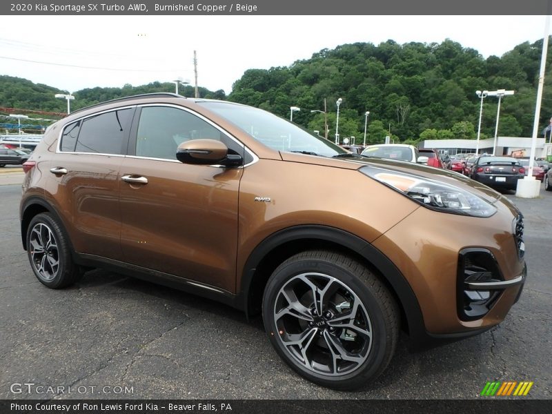  2020 Sportage SX Turbo AWD Burnished Copper