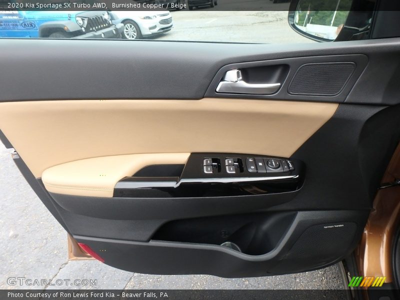 Door Panel of 2020 Sportage SX Turbo AWD
