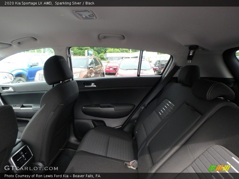 Rear Seat of 2020 Sportage LX AWD