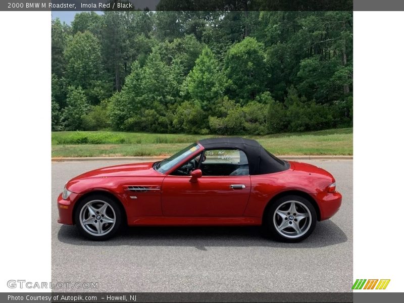 Imola Red / Black 2000 BMW M Roadster