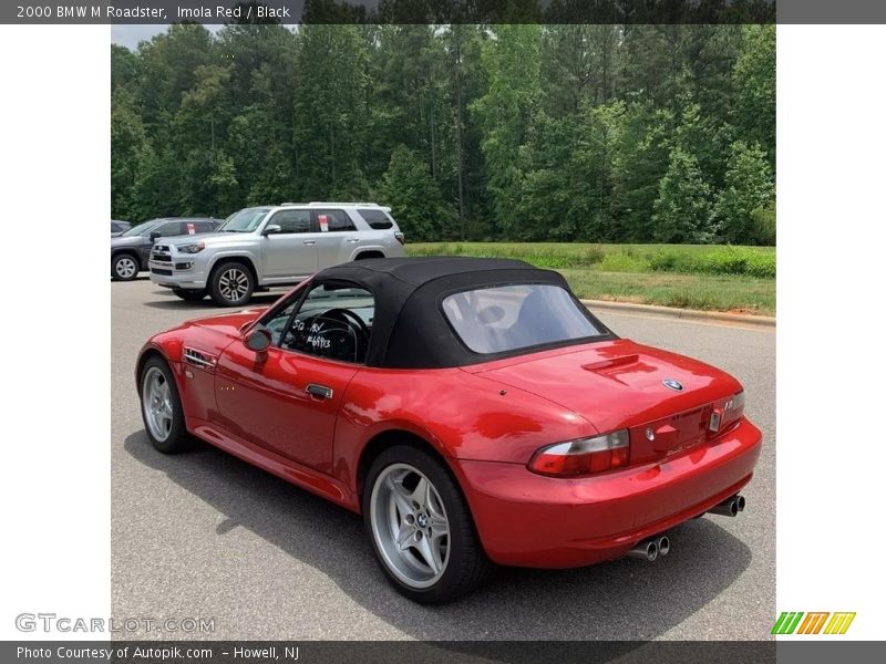 Imola Red / Black 2000 BMW M Roadster
