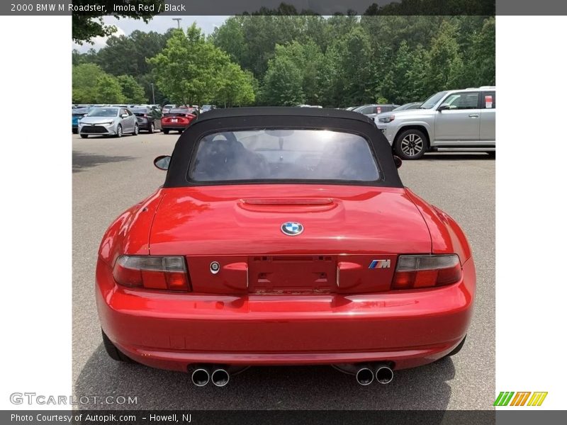 Imola Red / Black 2000 BMW M Roadster