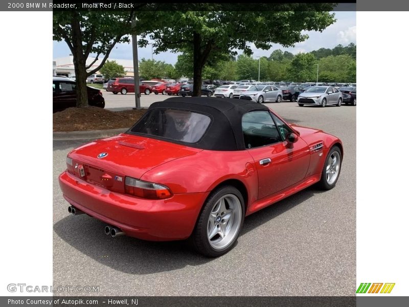 Imola Red / Black 2000 BMW M Roadster