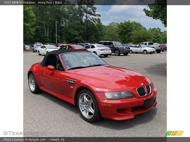 Imola Red / Black 2000 BMW M Roadster