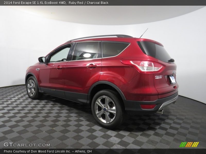Ruby Red / Charcoal Black 2014 Ford Escape SE 1.6L EcoBoost 4WD