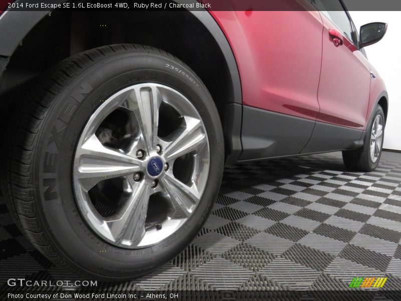 Ruby Red / Charcoal Black 2014 Ford Escape SE 1.6L EcoBoost 4WD