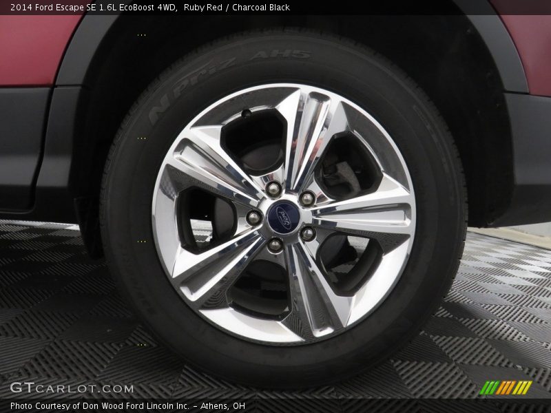 Ruby Red / Charcoal Black 2014 Ford Escape SE 1.6L EcoBoost 4WD