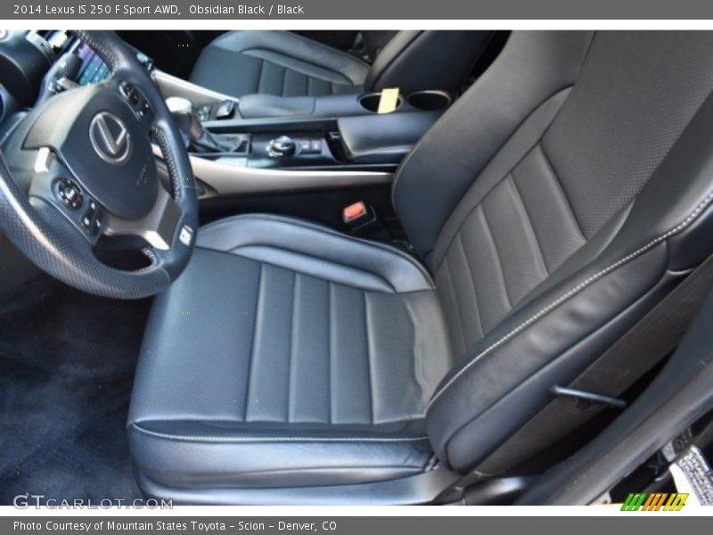 Obsidian Black / Black 2014 Lexus IS 250 F Sport AWD