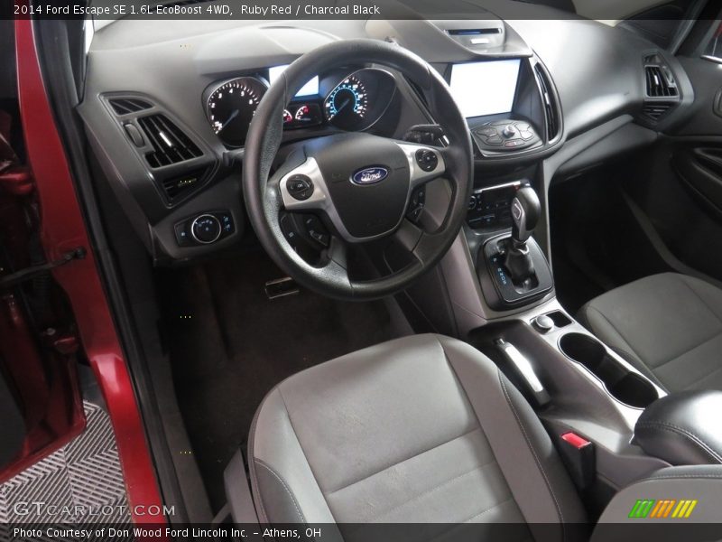 Ruby Red / Charcoal Black 2014 Ford Escape SE 1.6L EcoBoost 4WD