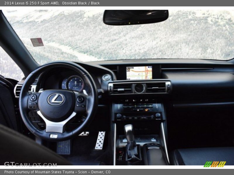 Obsidian Black / Black 2014 Lexus IS 250 F Sport AWD