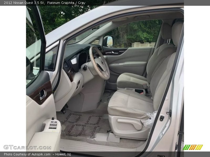 Platinum Graphite / Gray 2012 Nissan Quest 3.5 SV