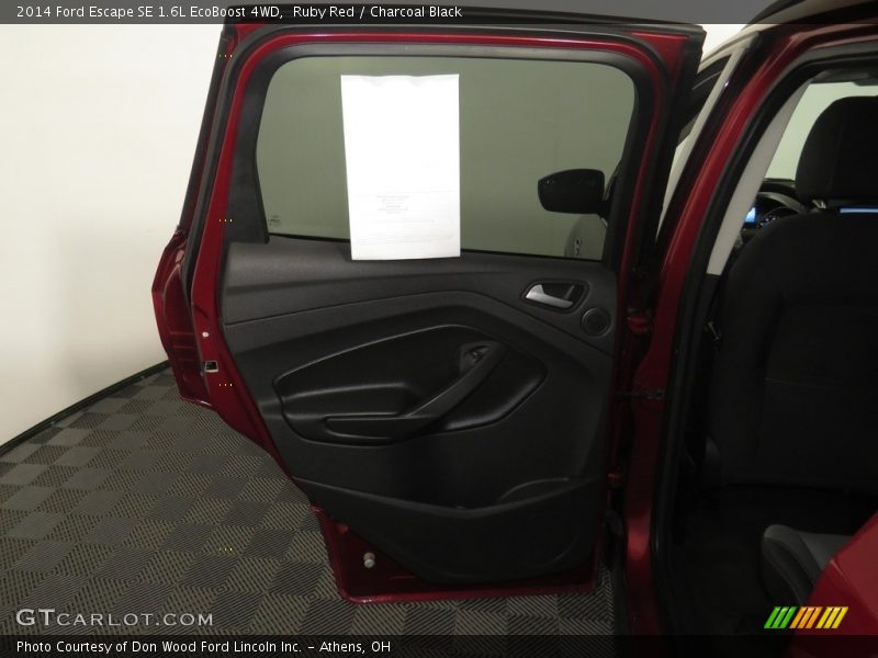 Ruby Red / Charcoal Black 2014 Ford Escape SE 1.6L EcoBoost 4WD