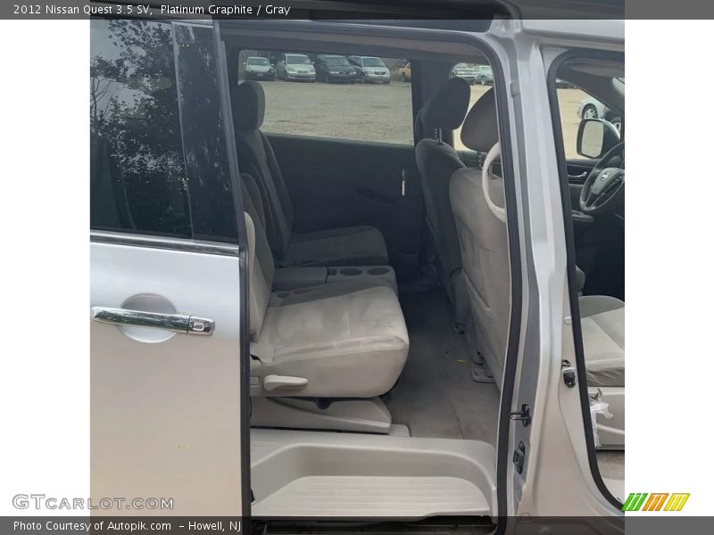 Platinum Graphite / Gray 2012 Nissan Quest 3.5 SV