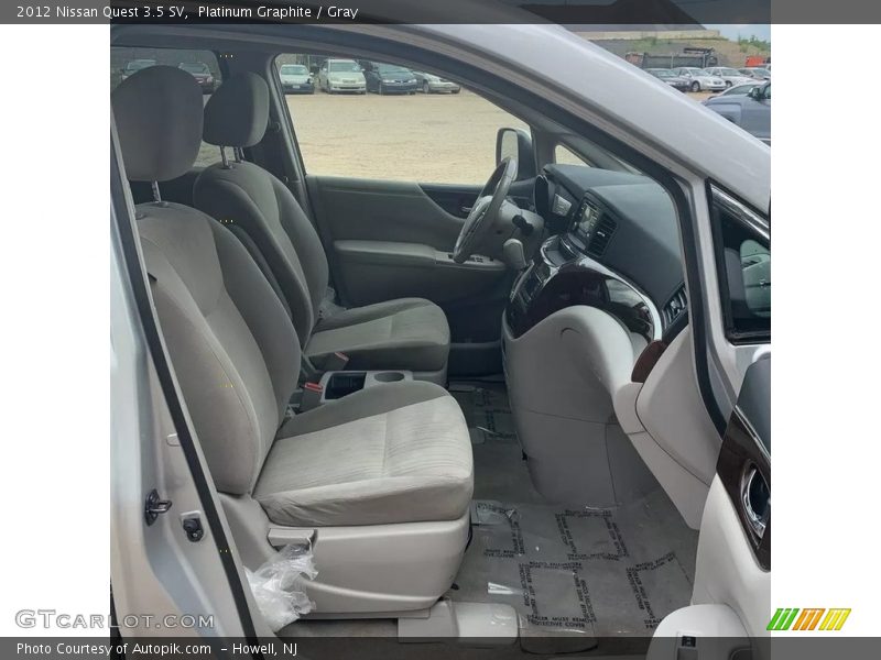 Platinum Graphite / Gray 2012 Nissan Quest 3.5 SV