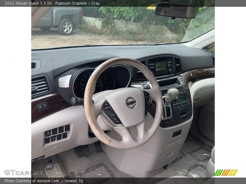 Platinum Graphite / Gray 2012 Nissan Quest 3.5 SV