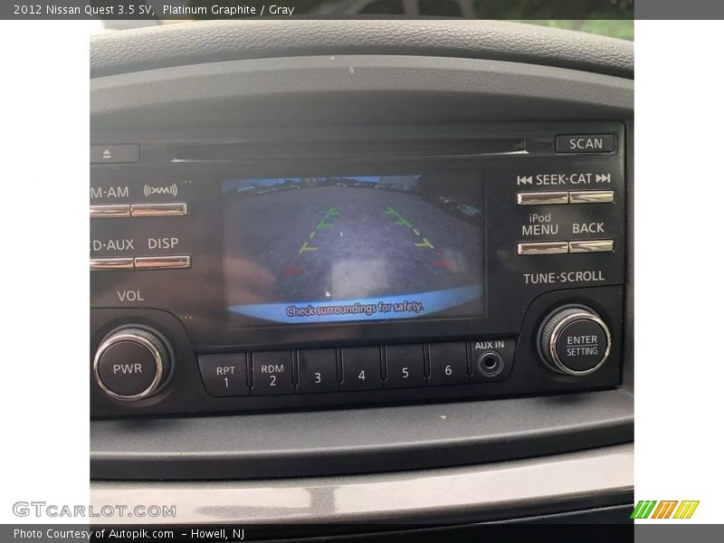 Platinum Graphite / Gray 2012 Nissan Quest 3.5 SV