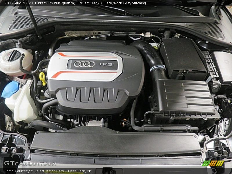 Brilliant Black / Black/Rock Gray Stitching 2017 Audi S3 2.0T Premium Plus quattro