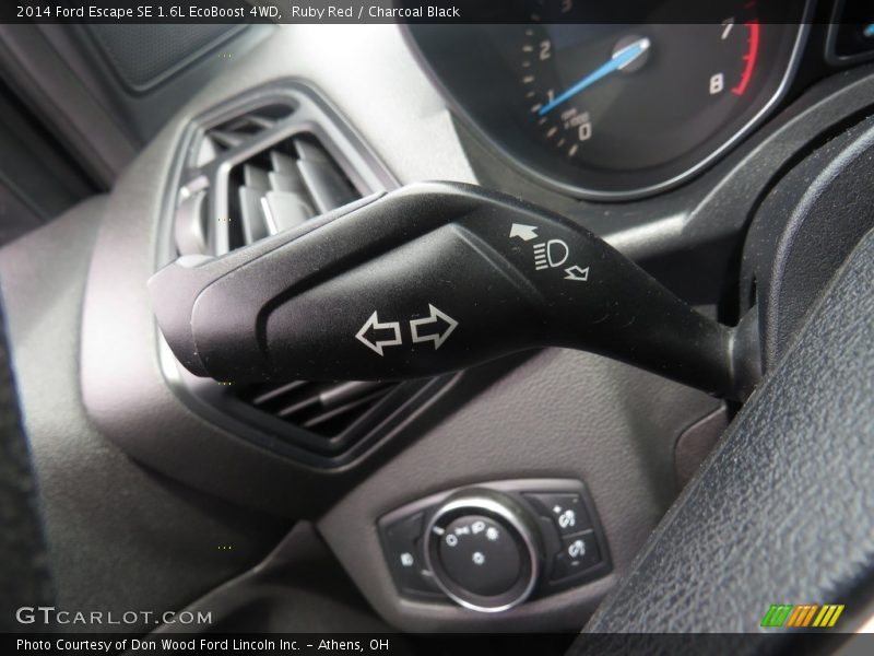 Ruby Red / Charcoal Black 2014 Ford Escape SE 1.6L EcoBoost 4WD