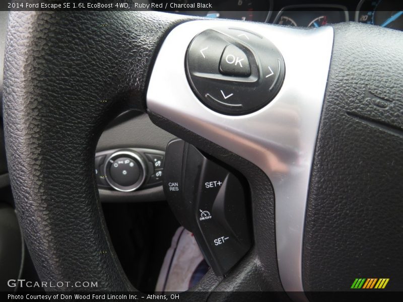 Ruby Red / Charcoal Black 2014 Ford Escape SE 1.6L EcoBoost 4WD