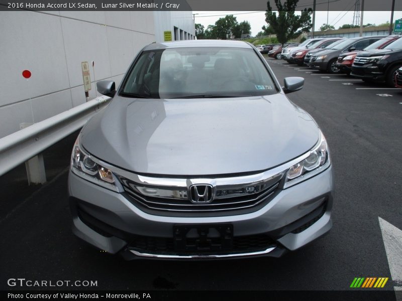 Lunar Silver Metallic / Gray 2016 Honda Accord LX Sedan