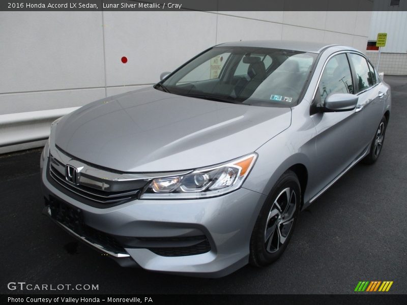 Lunar Silver Metallic / Gray 2016 Honda Accord LX Sedan