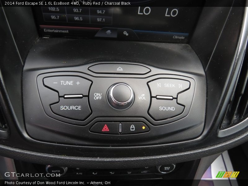 Ruby Red / Charcoal Black 2014 Ford Escape SE 1.6L EcoBoost 4WD