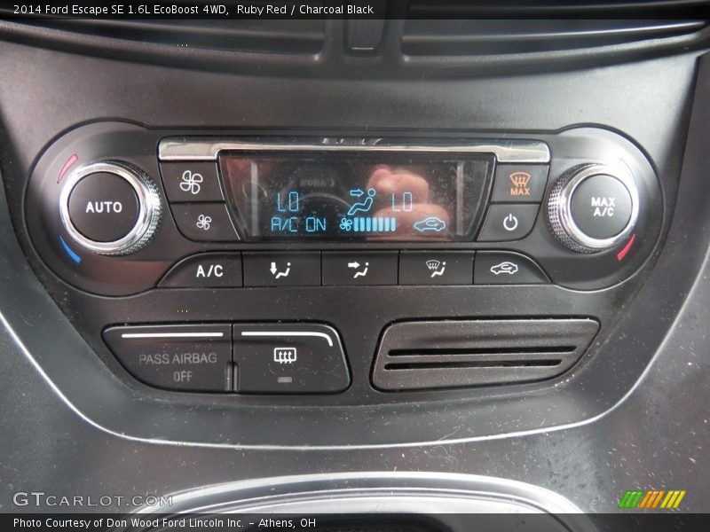 Ruby Red / Charcoal Black 2014 Ford Escape SE 1.6L EcoBoost 4WD
