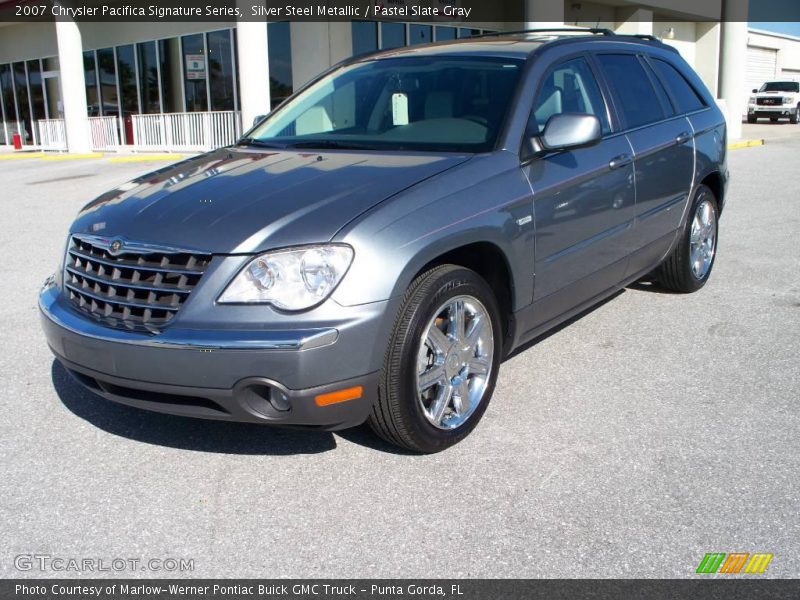 Silver Steel Metallic / Pastel Slate Gray 2007 Chrysler Pacifica Signature Series